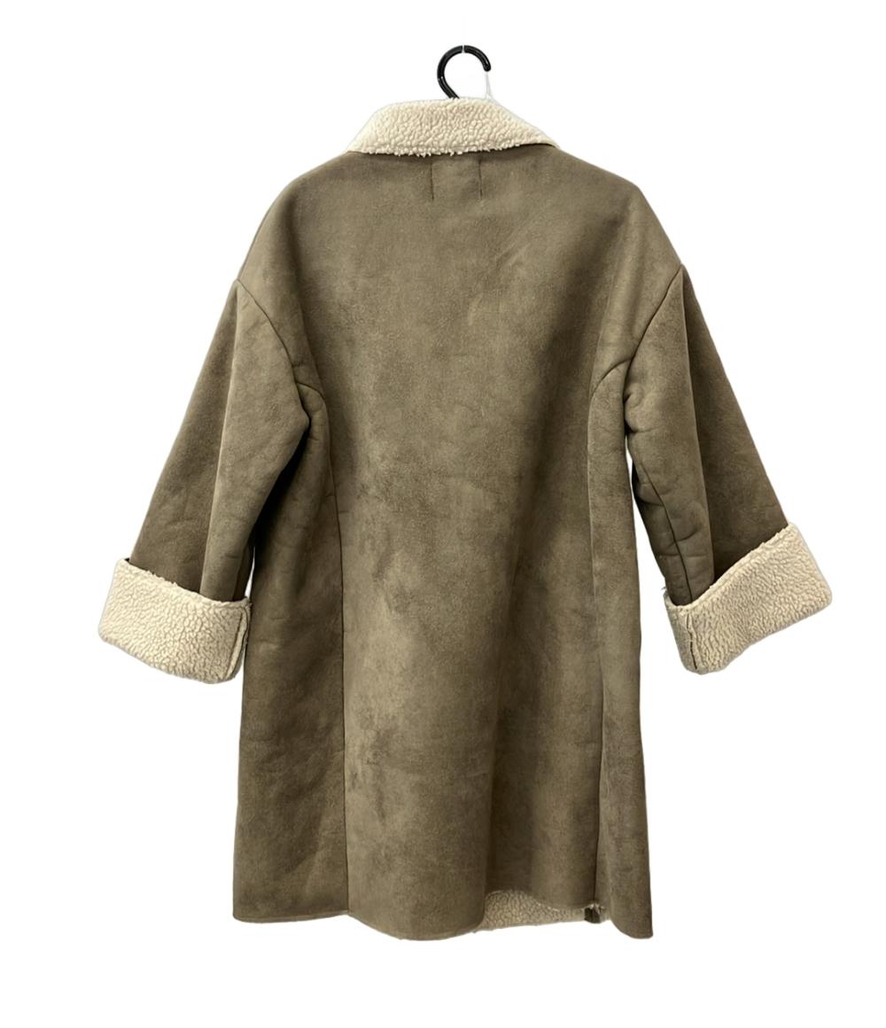 美品 ケイ・ビイ・エフ ムートンコート レディース SIZE F KBF