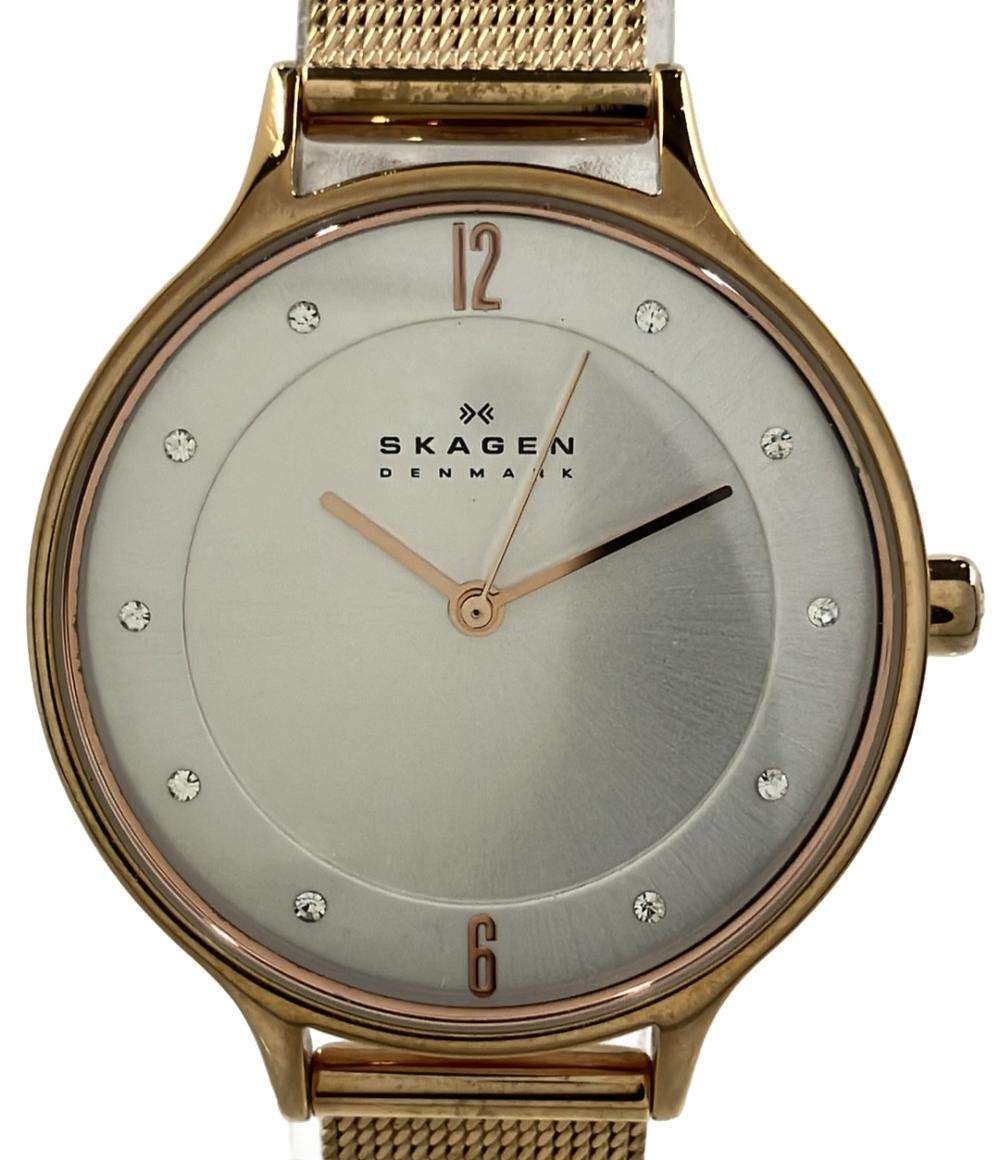 スカーゲン 腕時計 クオーツ シルバー SKW2151 レディース SKAGEN