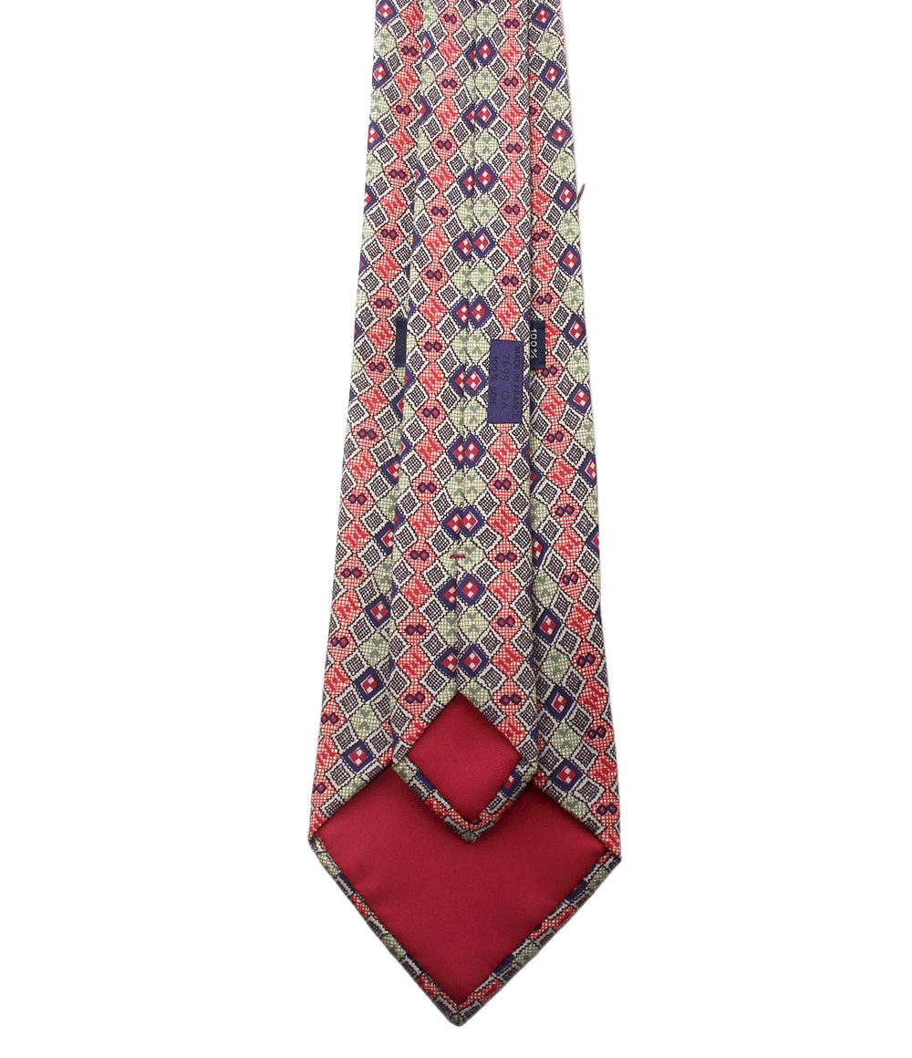 HERMES ネクタイ シルク100% メンズ エルメス