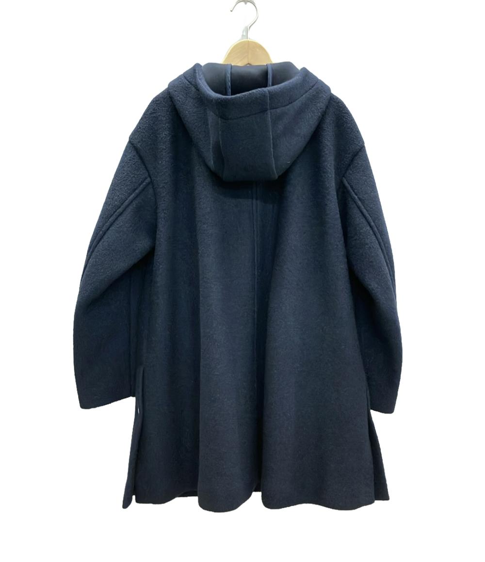 美品 エストネーション ウールフーデッドロングコート アウター レディース SIZE 38 (S) ESTNATION