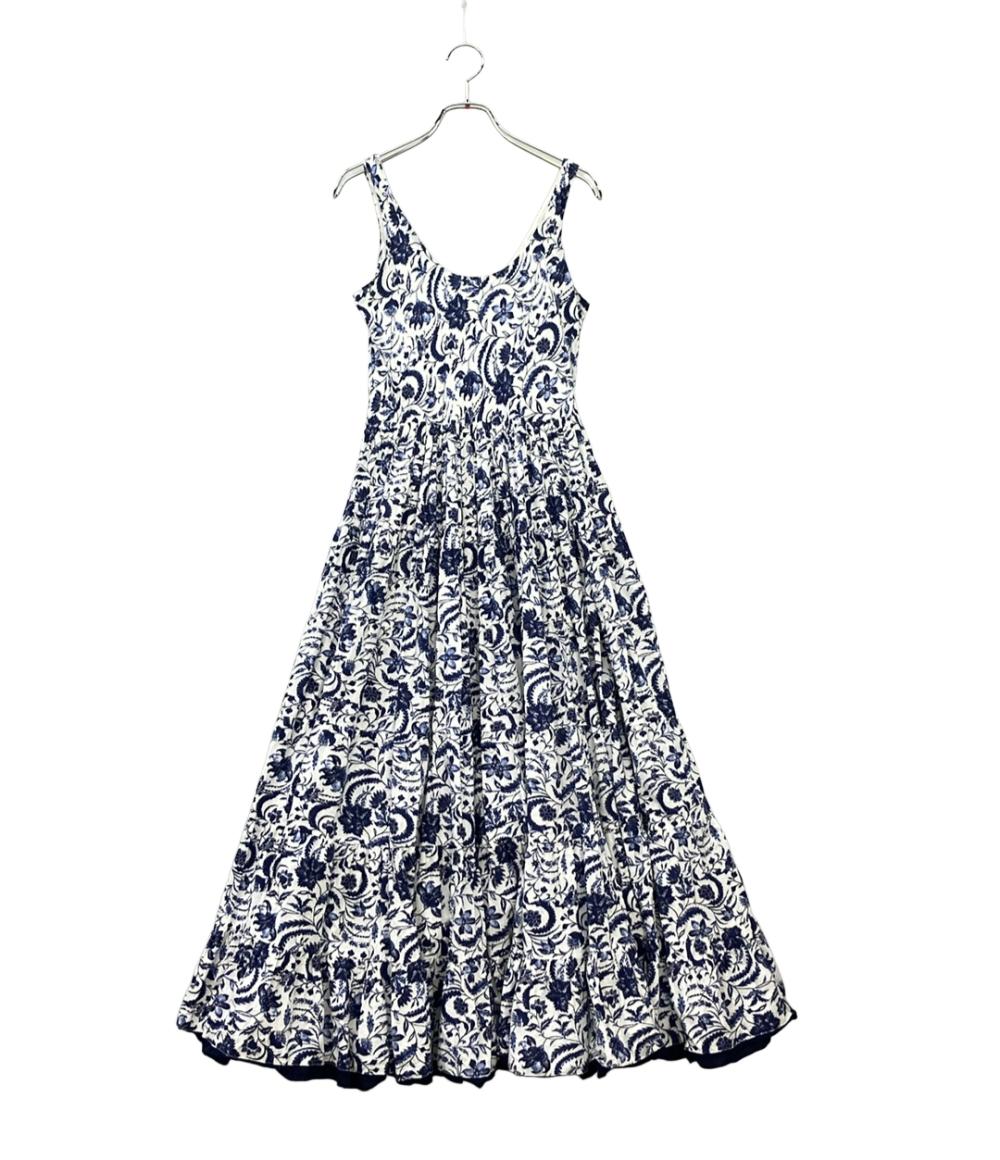 マリハ ノースリーブワンピース 花柄 レディース SIZE 38 (S) MARIHA