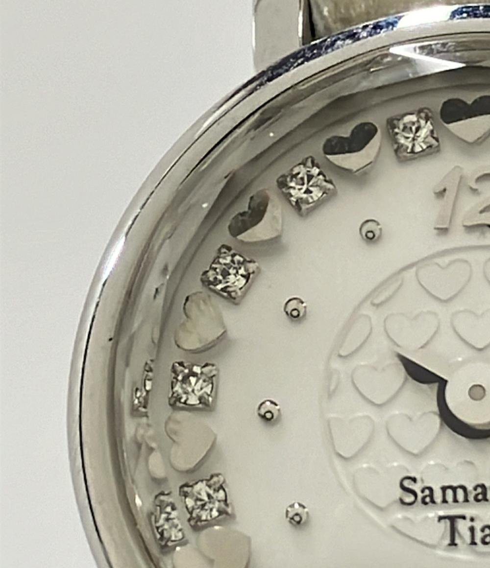 Samantha Tiara 腕時計 クオーツ シルバー レディース サマンサティアラ