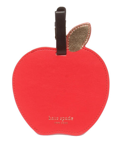 美品 ケイトスペード ラゲッジタグ ネームタグ りんご apple アップル レディース Kate Spade