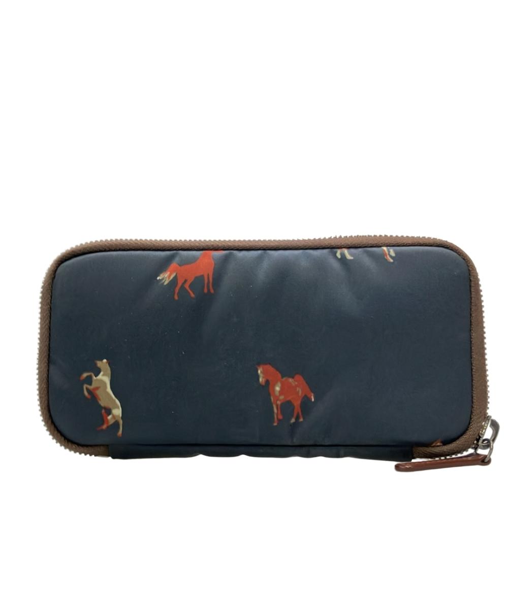 russet ラウンドファスナー長財布 WOODLANDER レディース ラシット