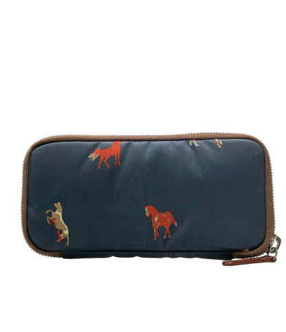 russet ラウンドファスナー長財布 WOODLANDER レディース ラシット