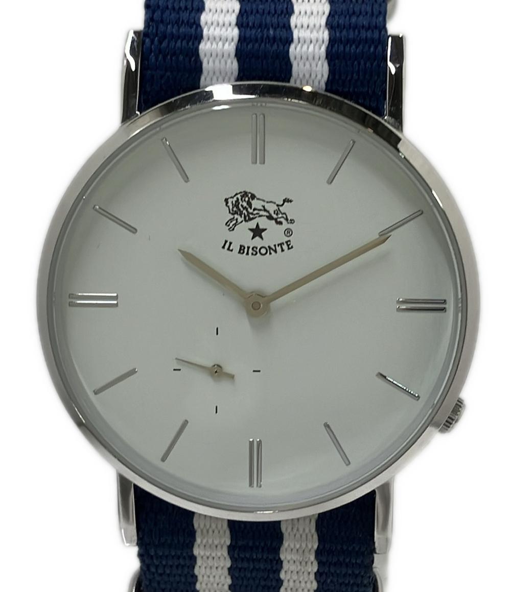 美品 IL BISONTE 腕時計 クオーツ レディース メンズ イルビゾンテ