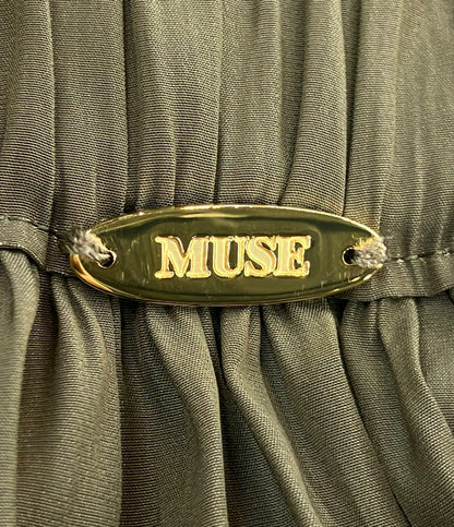 MUSE de Deuxieme Classe ギャザーマキシスカート レディース ミューズ ドゥ ドゥーズィエム クラス