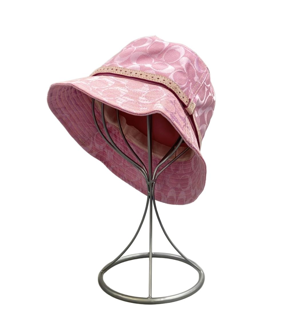 COACH バケットハット シグネチャー レディース SIZE S コーチ