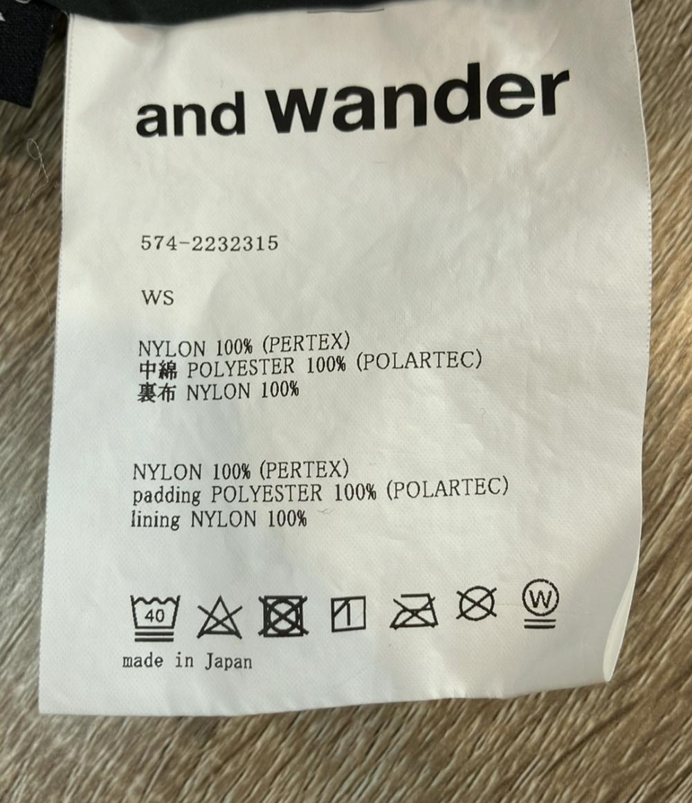and wander トラックパンツ 574-2232315 レディース SIZE WS (S) アンドワンダー