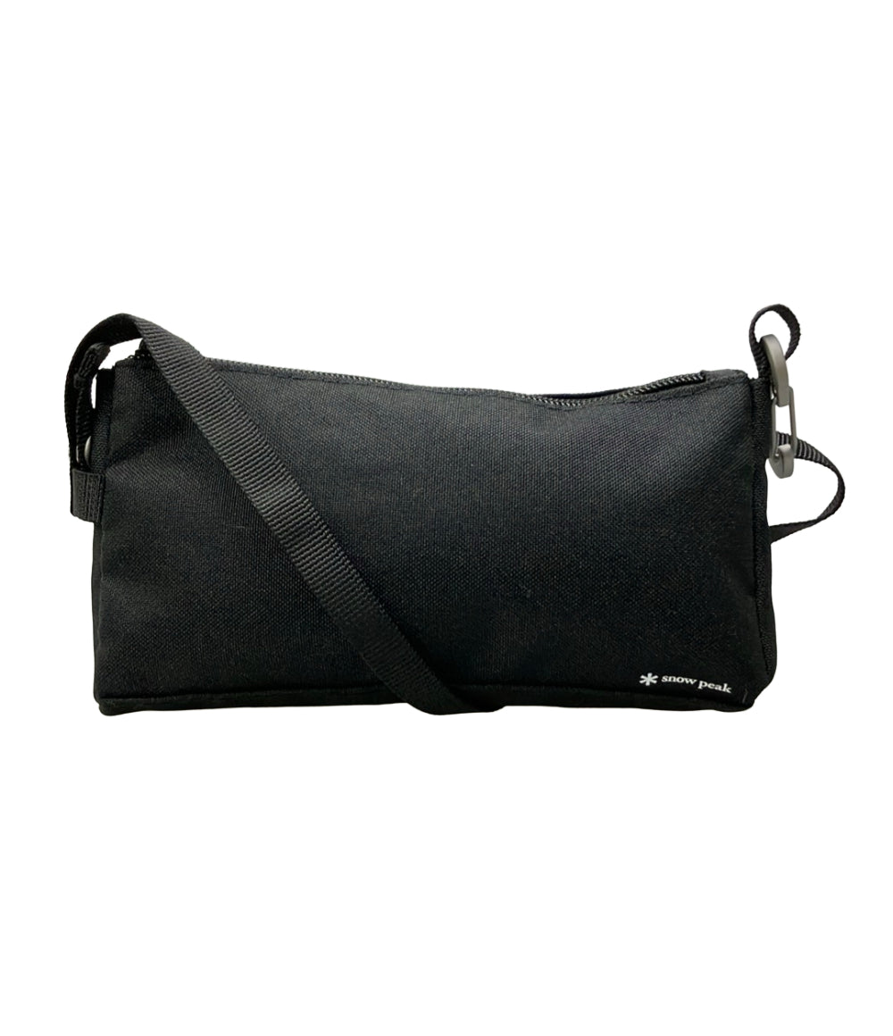 美品 Snow Peak ミニショルダーバッグ サコッシュ 斜め掛け ユニセックス スノーピーク