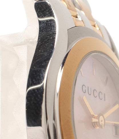 GUCCI 腕時計 クオーツ ピンク 5500L レディース グッチ