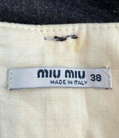Miu Miu ウール パンツ レディース SIZE 38 (M) ミュウ ミュウ