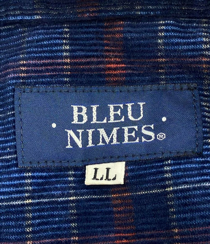 美品 ブルーニーム 長袖コーデュロイシャツ メンズ SIZE LL (XL) BLEUNIMES