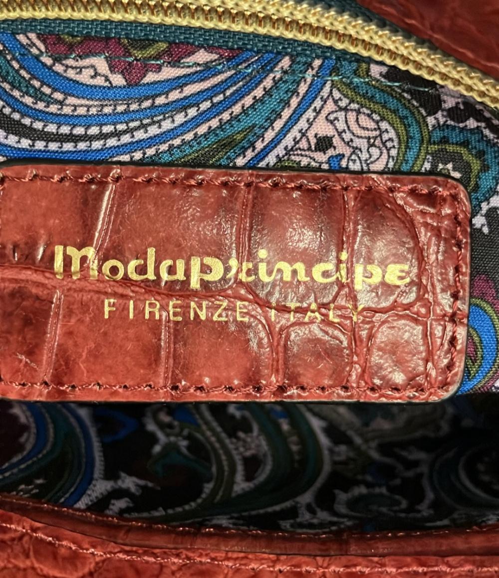 Modaprinci ハンドバッグ クロコ型押し レディース モーダプリンチペ