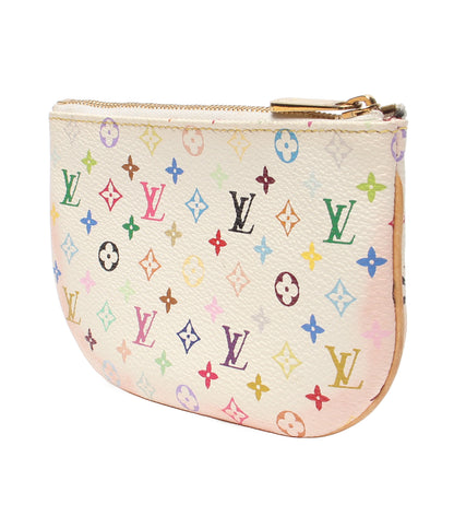 LOUIS VUITTON ポーチ カラビナ付き ポシェットMM マルチカラー M60028 レディース ルイ・ヴィトン