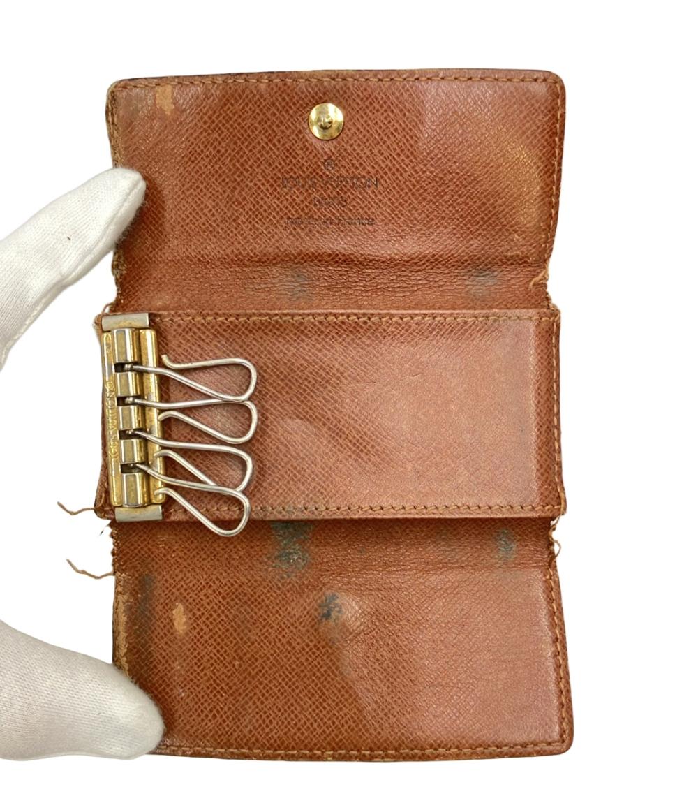 訳あり LOUIS VUITTON 4連キーケース ミュルティクレ4 モノグラム