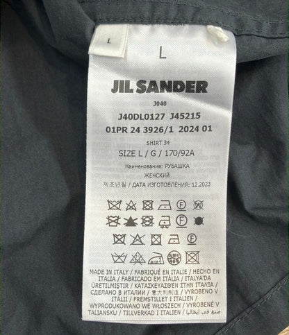 JIL SANDER パッチポケットシャツ レディース SIZE L ジルサンダー