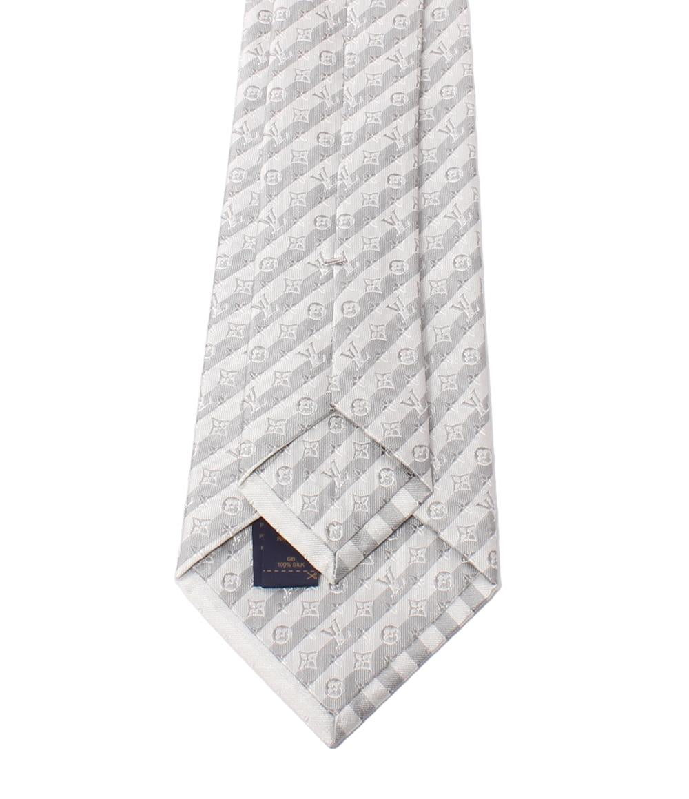 美品 LOUIS VUITTON ネクタイ シルク100％ モノグラム ダイアゴナル