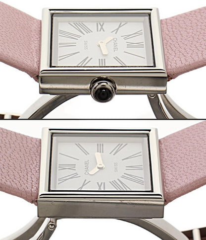 CHANEL 腕時計 クオーツ ホワイト H0572 レディース シャネル