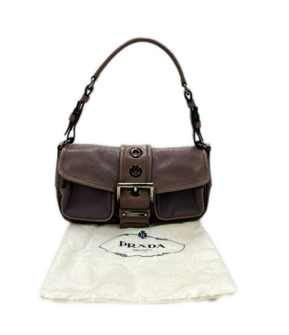 PRADA レザー ショルダーバッグ 肩掛け レディース プラダ