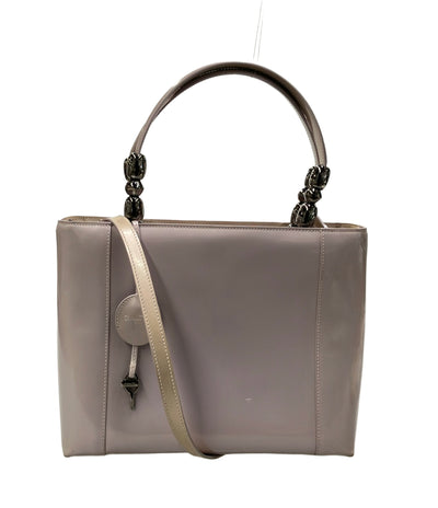 Christian Dior ハンドバッグ ショルダーバッグ 2WAY 肩掛け エナメル マリスパール レディース クリスチャンディオール