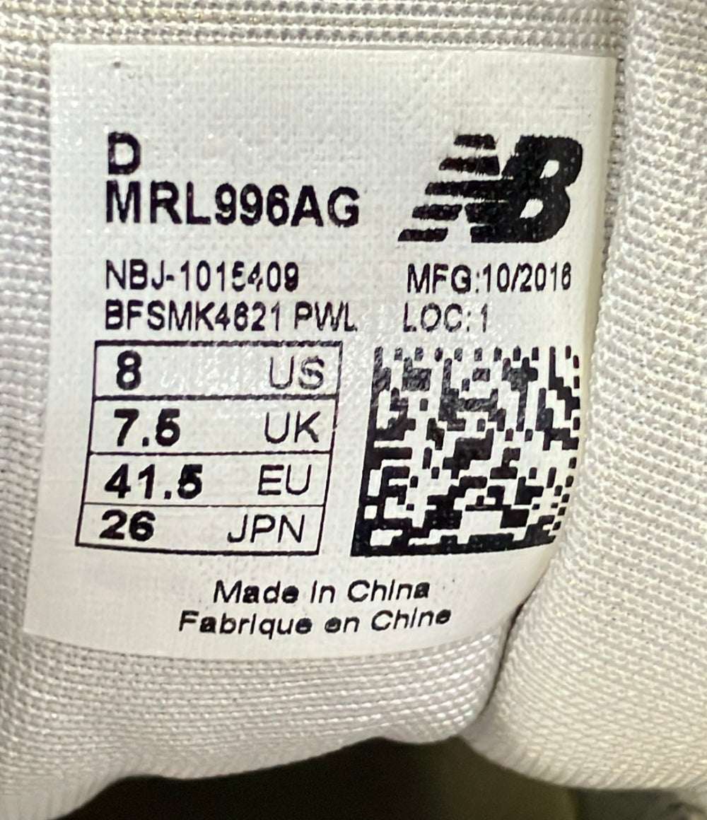 NEW BALANCE ローカットスニーカー MRL996AG メンズ SIZE 26.0 (M) ニューバランス