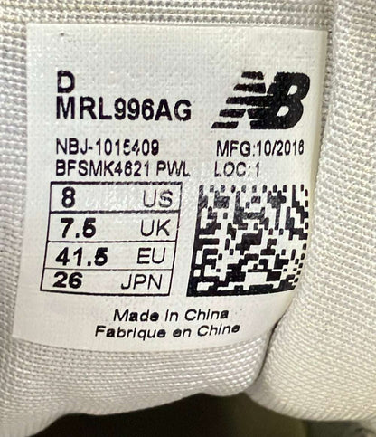 NEW BALANCE ローカットスニーカー MRL996AG メンズ SIZE 26.0 (M) ニューバランス