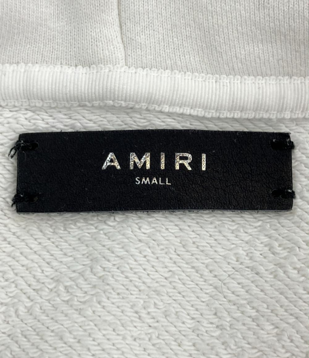AMIRI パーカー スウェット ダメージ 加工  オーバーサイズ DYED DAMAGE HOODIE 01-231-13-013760 メンズ SIZE S アメリ