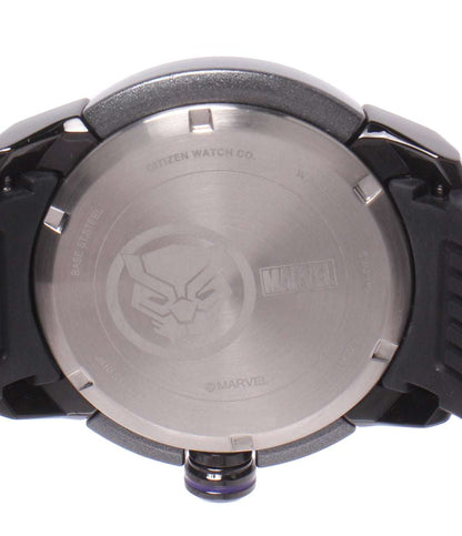 CITIZEN 腕時計 マーベル ブラックパンサー ソーラー ブラック AW1615-05W メンズ シチズン