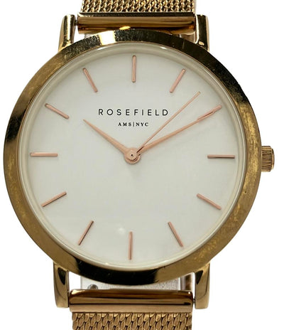 ローズフィールド ③-131  602　腕時計 クオーツ ホワイト レディース ROSEFIELD