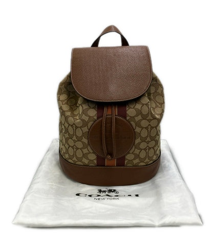 美品 COACH リュック デイパック シグネチャー CE601 レディース コーチ