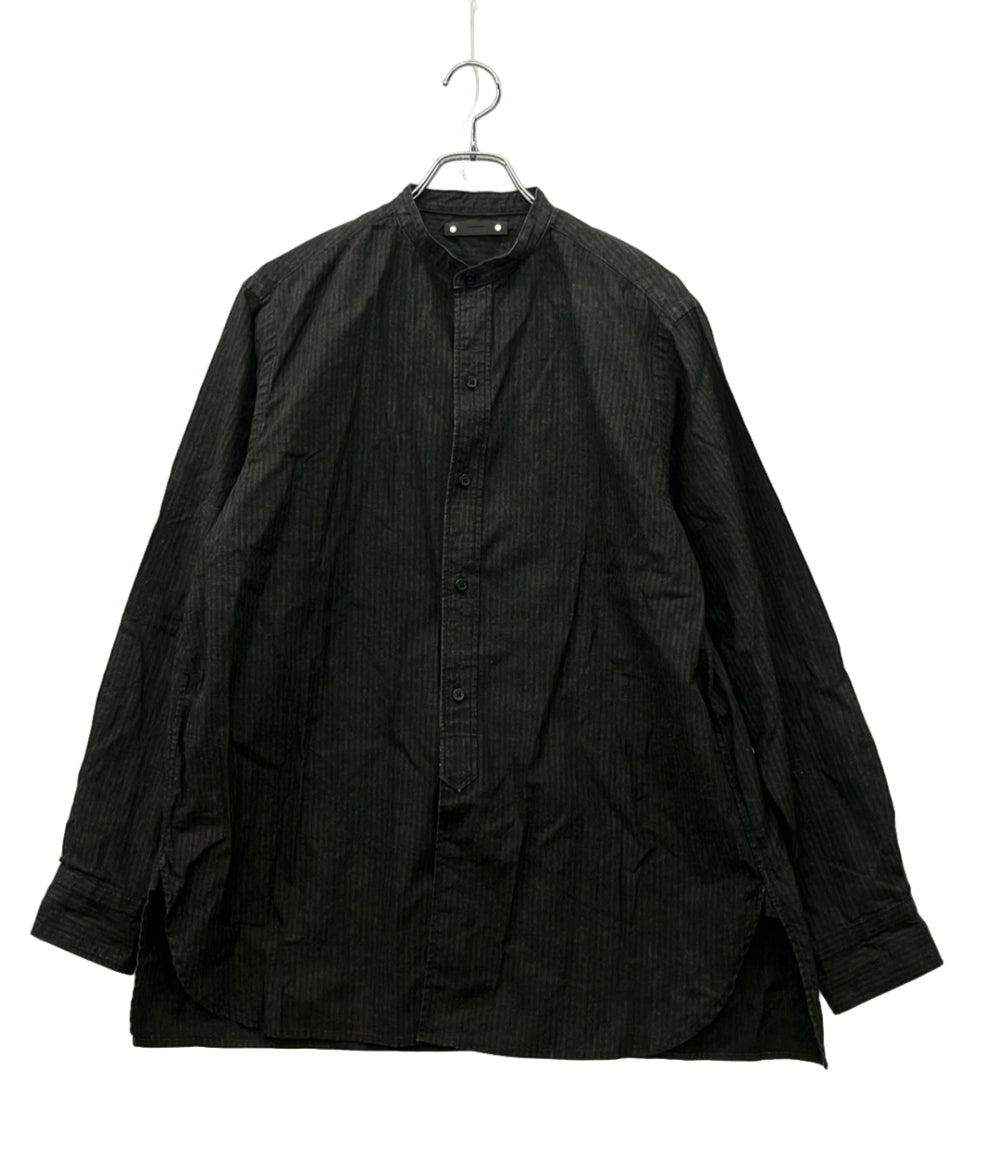MINEDENIM 長袖シャツ バンドカラー メンズ SIZE 2 (L) マインデニム