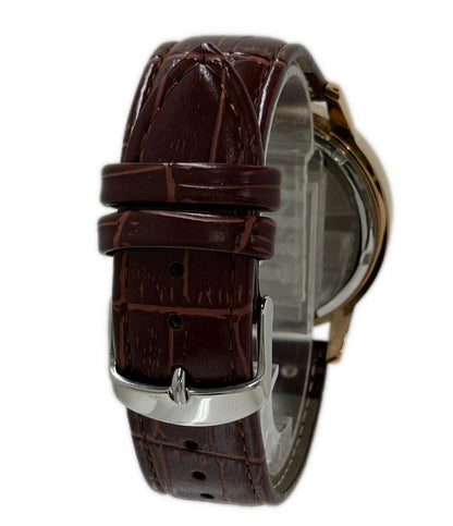 LIGE 腕時計 クオーツ ブラック メンズ リジェ