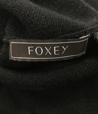 フォクシー  カシミアカーディガン ブラック 19AW    40331 レディース SIZE M  foxey