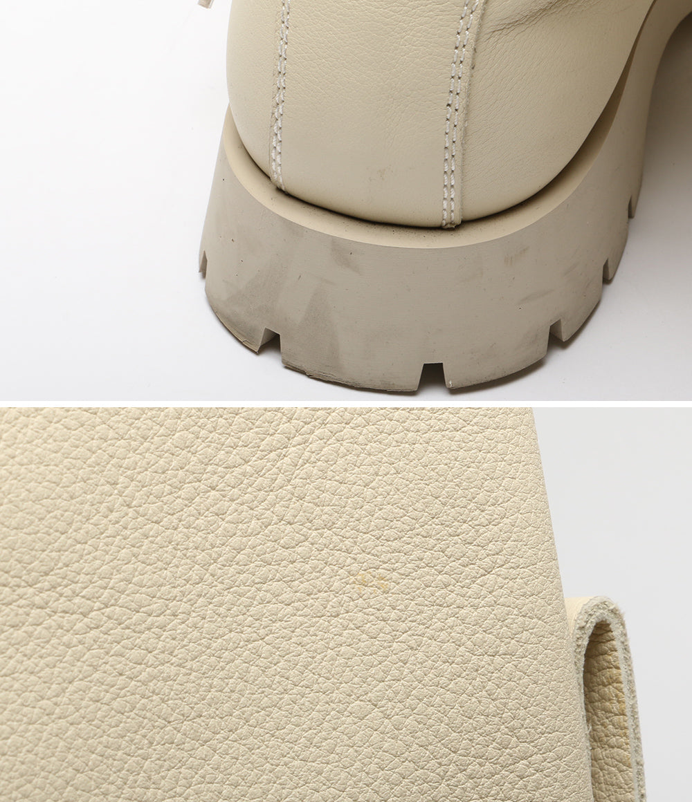 Jil sander ロングブーツ ホワイト レース メンズ SIZE - ジルサンダー