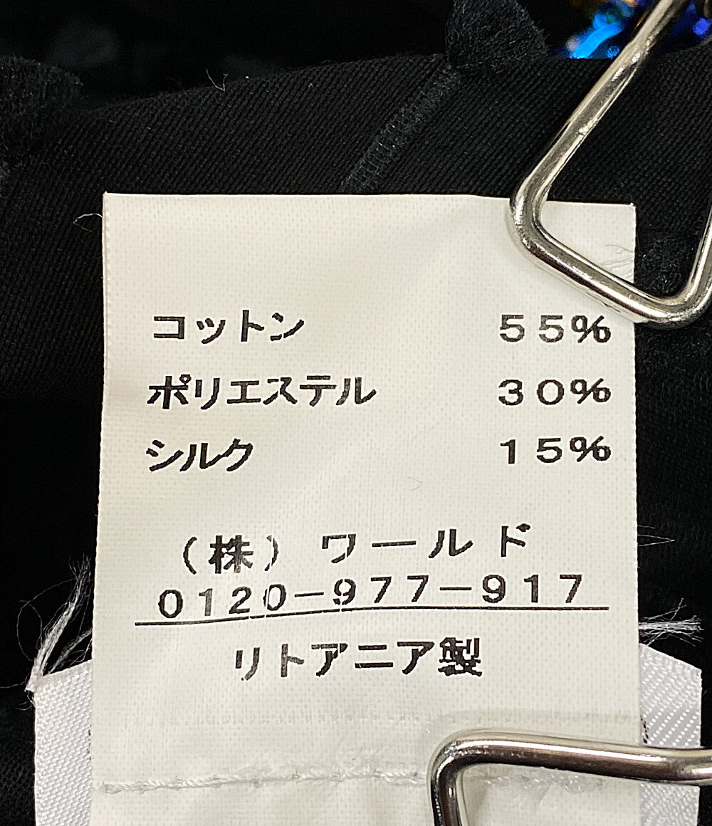 美品 セシリーバンセン 半袖ワンピース ブラック 17AW     レディース SIZE 6  Cecilie Bahnsen