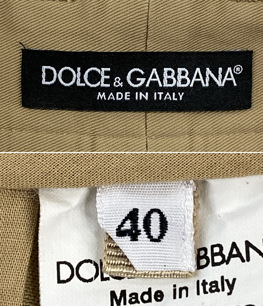 ドルチェアンドガッバーナ  パンツ ベージュ      レディース SIZE 40  DOLCE＆GABBANA