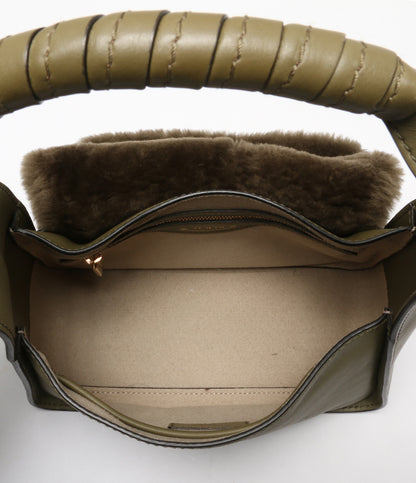 TOD’S トートバッグ ムートン Tタイムレス レディース トッズ