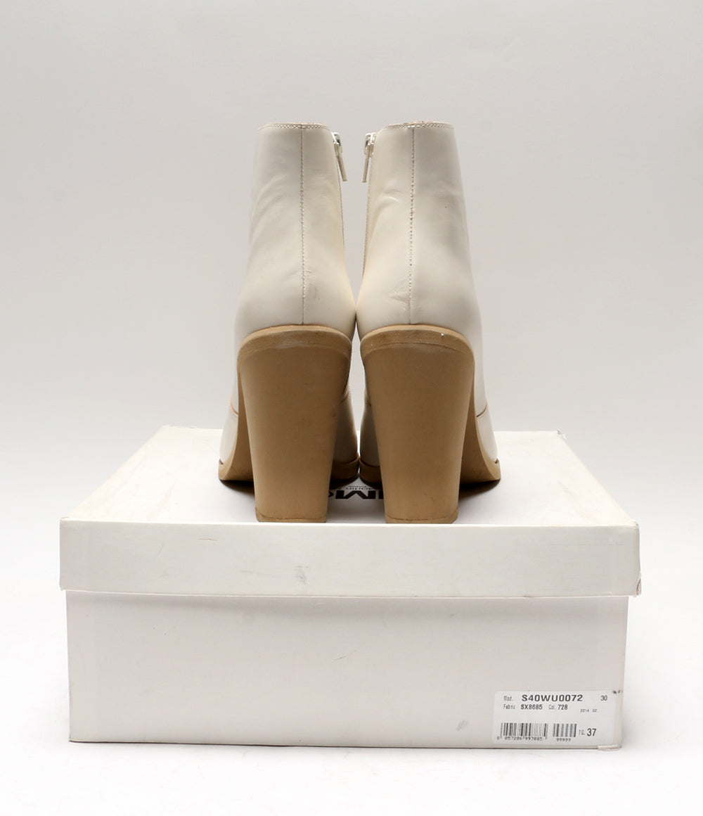 メゾン マルジェラ MM6 ブーツ ホワイト     S40WUu0072 レディース SIZE 40  Maison Margiela