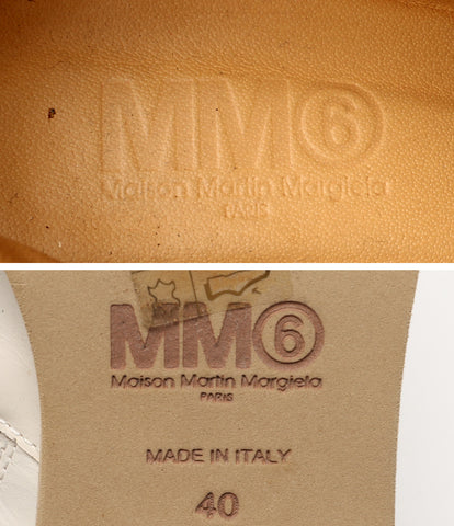 メゾン マルジェラ MM6 ブーツ ホワイト     S40WUu0072 レディース SIZE 40  Maison Margiela