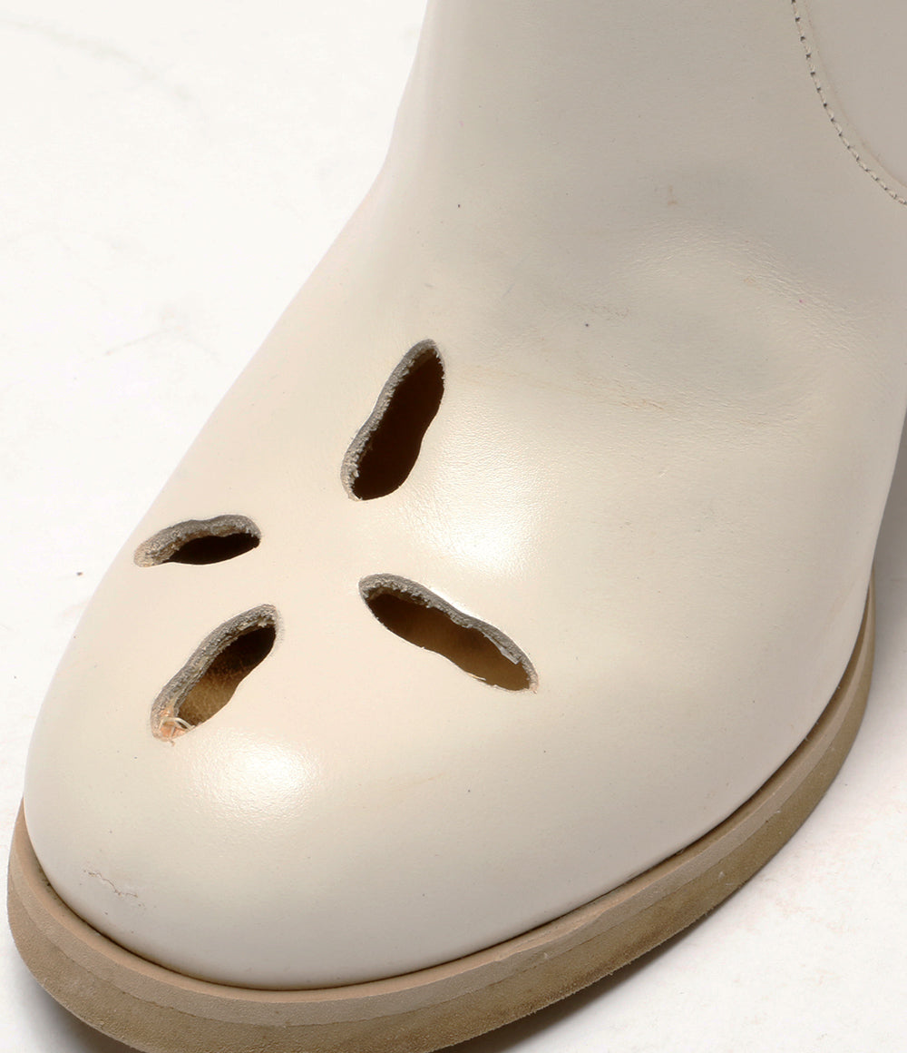 Maison Margiela メゾン マルジェラ MM6 ブーツ ホワイト S40WUu0072 レディース SIZE 40