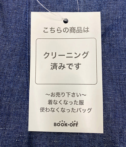 AKIRANAKA アキラナカ 長袖シャツ ペプラムスリーブ シャンブレー レディース SIZE 1