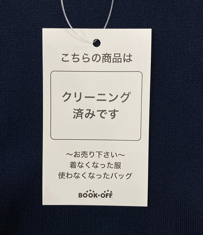 BORDERS at BALCONY ボーダーズ アット バルコニー スカラップ ニットドレス ワンピース レディース SIZE 36