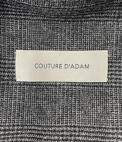 クチュールドアダム テーラードジャケット ダブル グレンチェック      レディース SIZE 38  couture d adam