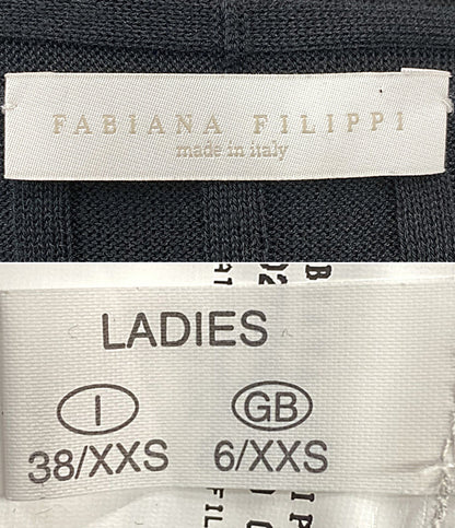 ファビアナ フィリッピ  ロングカーディガン ブラック      レディース SIZE XXS  Fabiana Filippi