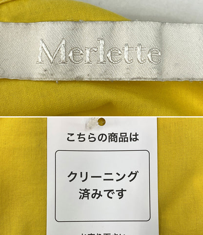 マーレット ティアードワンピース イエロー      レディース SIZE XS  Merlette