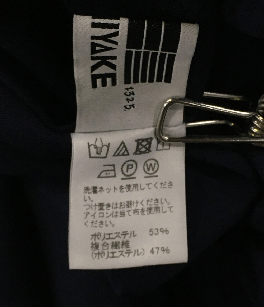 イッセイミヤケ  半袖シャツ ネイビー ドルマン 2019SS    IL93FT301 レディース SIZE 3  ISSEY MIYAKE