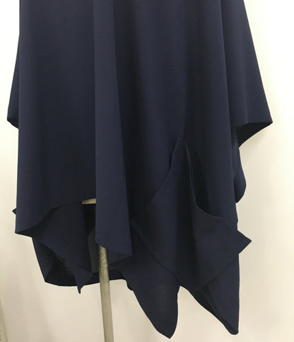 イッセイミヤケ  半袖シャツ ネイビー ドルマン 2019SS    IL93FT301 レディース SIZE 3  ISSEY MIYAKE