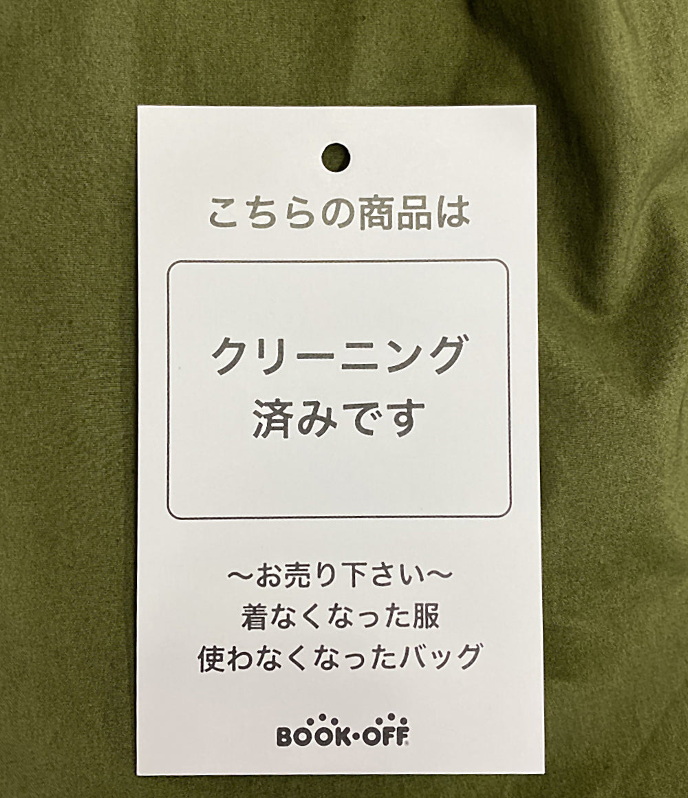 BORDERS at BALCONY ボーダーズ アット バルコニー 半袖ワンピース カーキ レディース SIZE 36