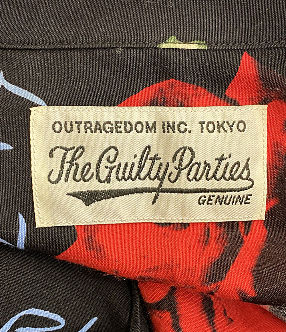 ギルティーパーティーズ WACKOMARIA 半袖シャツ ローズアロハ 2022SS     メンズ SIZE L  GUILTY PARTIES